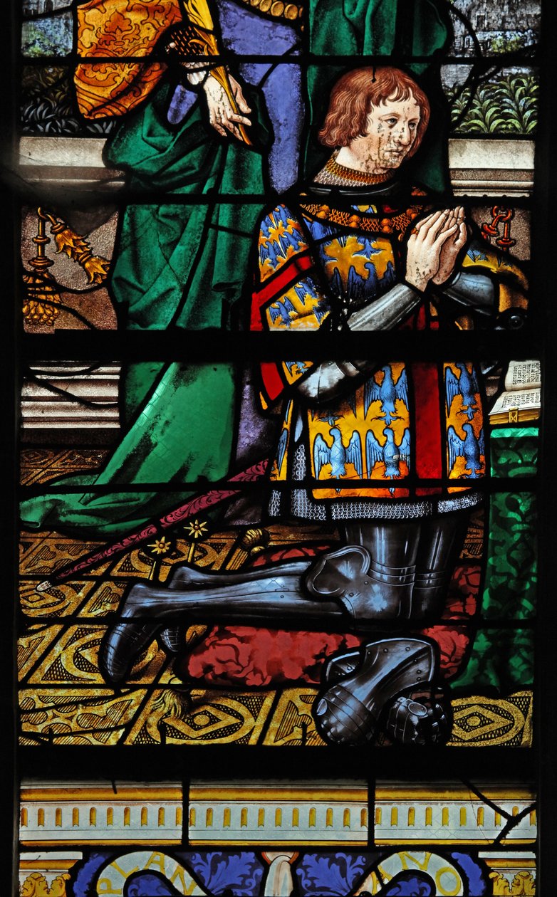 Window depicting a donor - Jean de Montmorency by French School