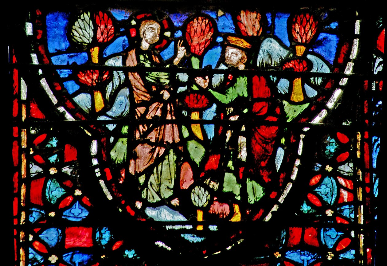 God Talking with Joshua by French School