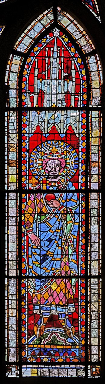 Window depicting Louis, son of Lotharius II by French School