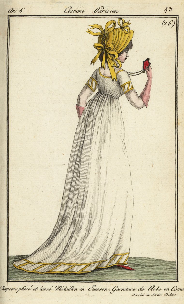 Woman Dressed for the Jardin d