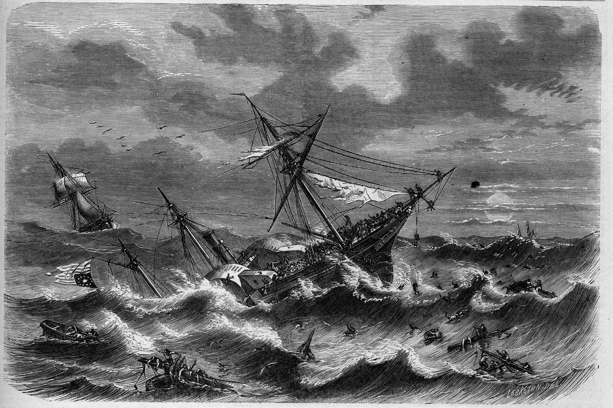 Wreck of the American Liner 