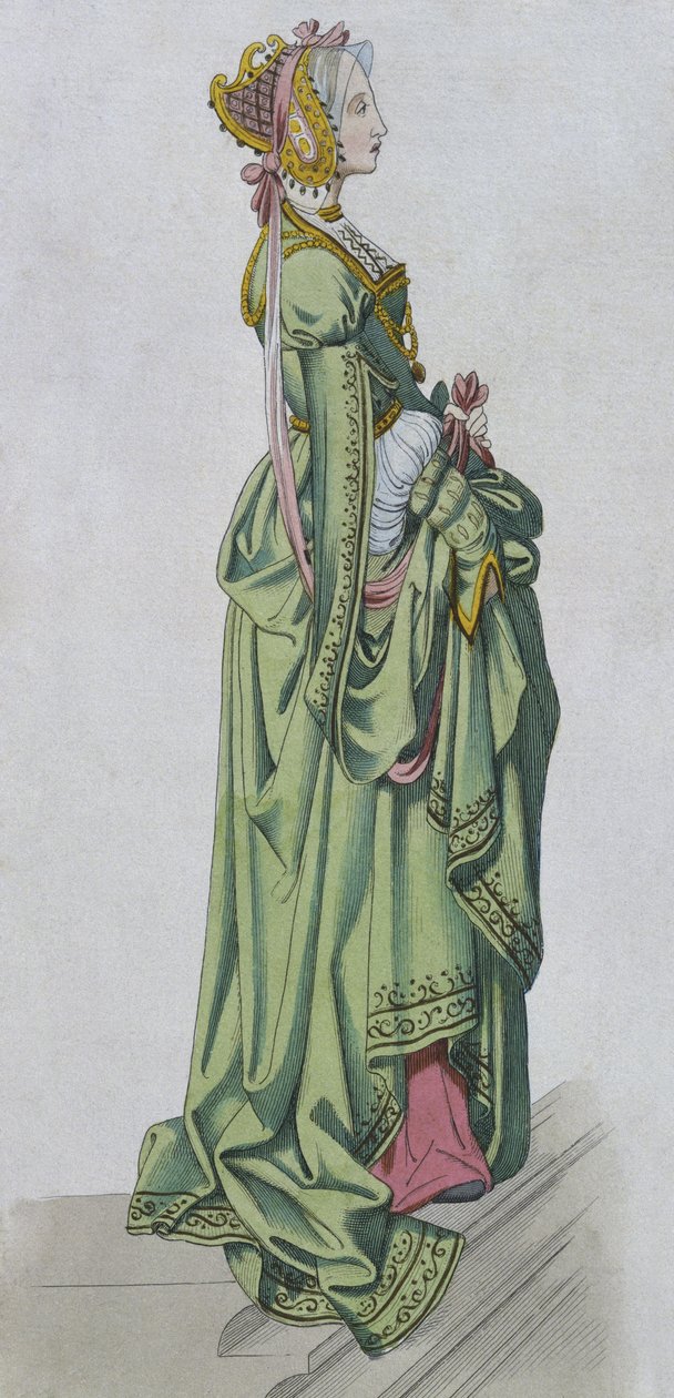 Young noblewoman by French School
