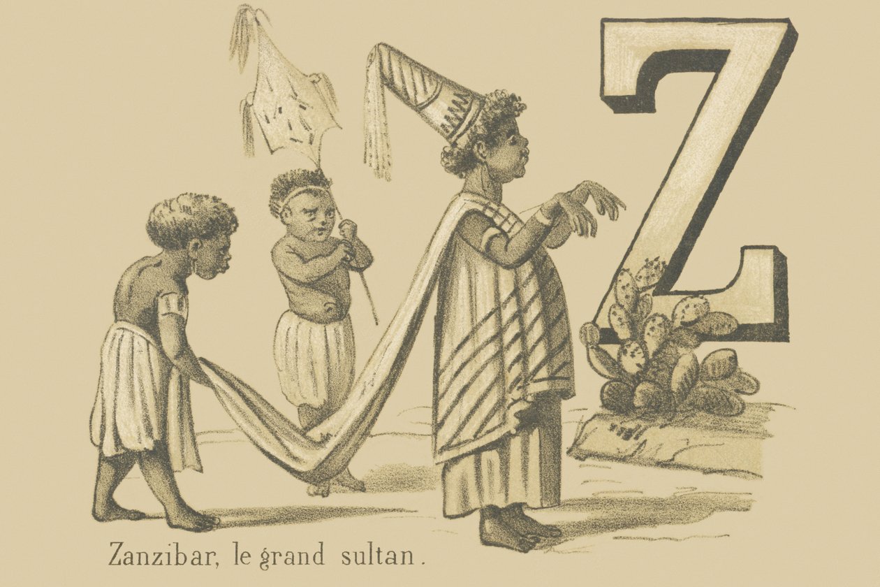 Zanzibar, the great sultan by French School