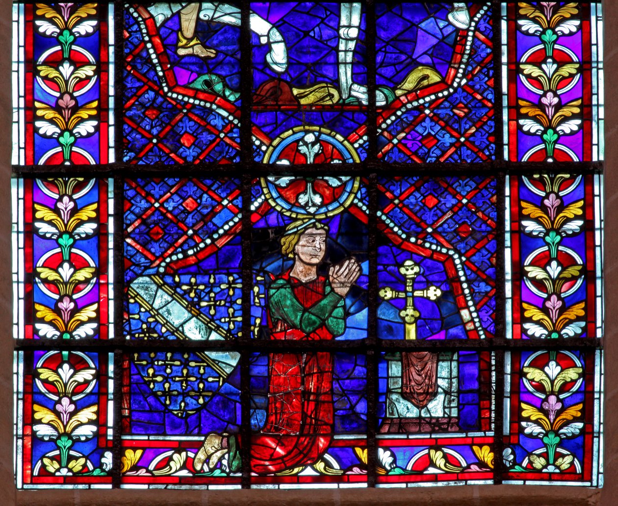 Donor - Thibault VI, Count of Chartres by French School
