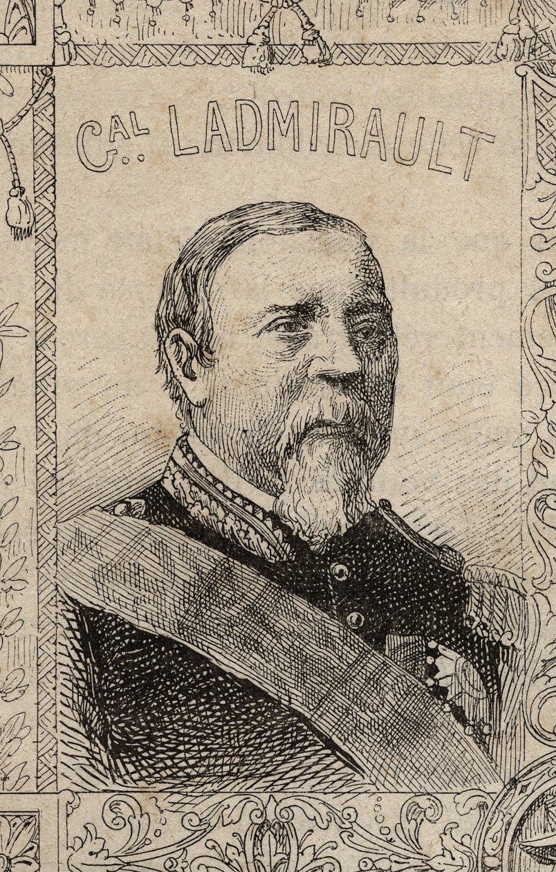 Portrait of French General Paul de Ladmirault - 1870-71 by French School
