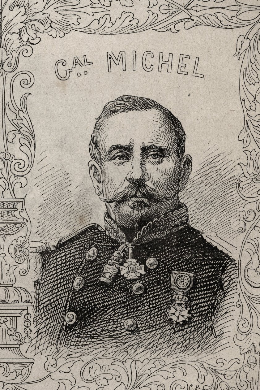 Portrait of French General Victor Constant Michel by French School