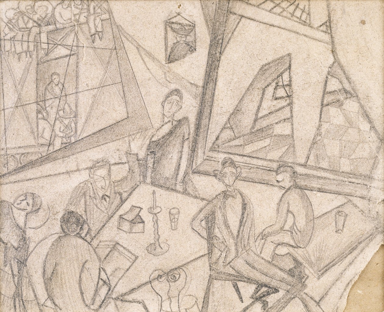 Frida and Her Contemporaries, c.1925 by Frida Kahlo