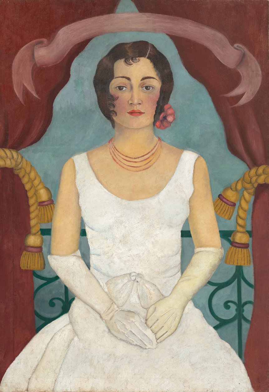 Portrait of a Lady in White, c.1929 by Frida Kahlo