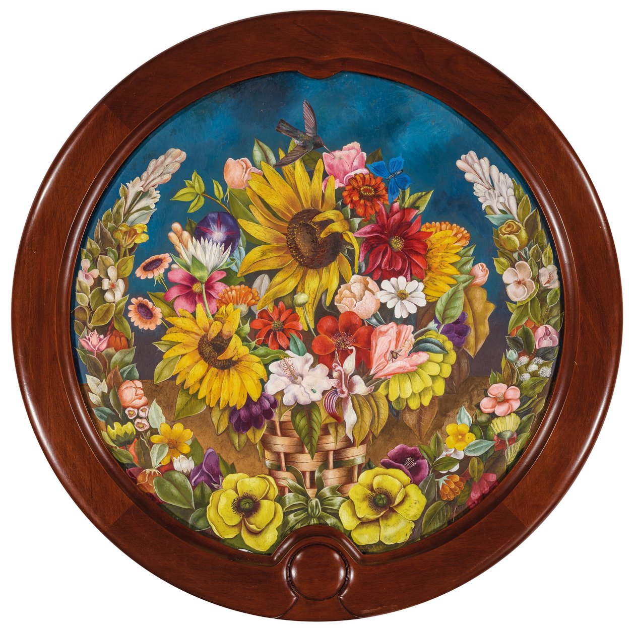 The Flower Basket by Frida Kahlo