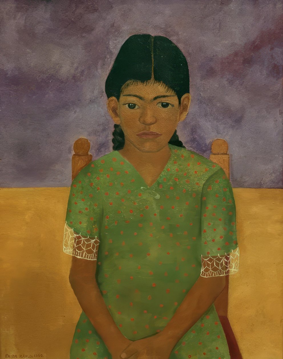 The Girl Virginia by Frida Kahlo