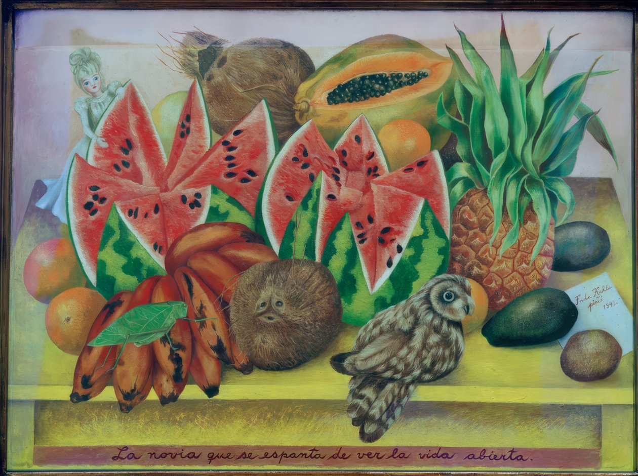 The Bride is Terrified of the Open Life by Frida Kahlo