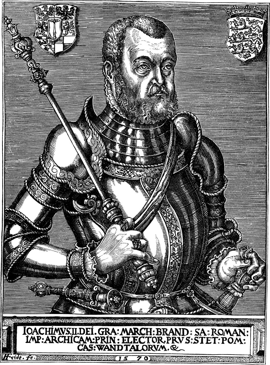 Portrait of Joachim II Hector, Elector of Brandenburg, 1570 by Friderich