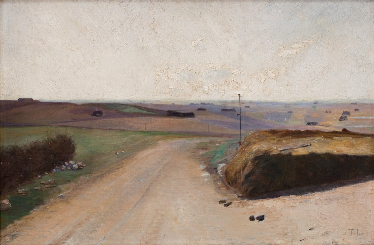 A Landscape. The Island of Mors, Jutland by Fridolin Johansen