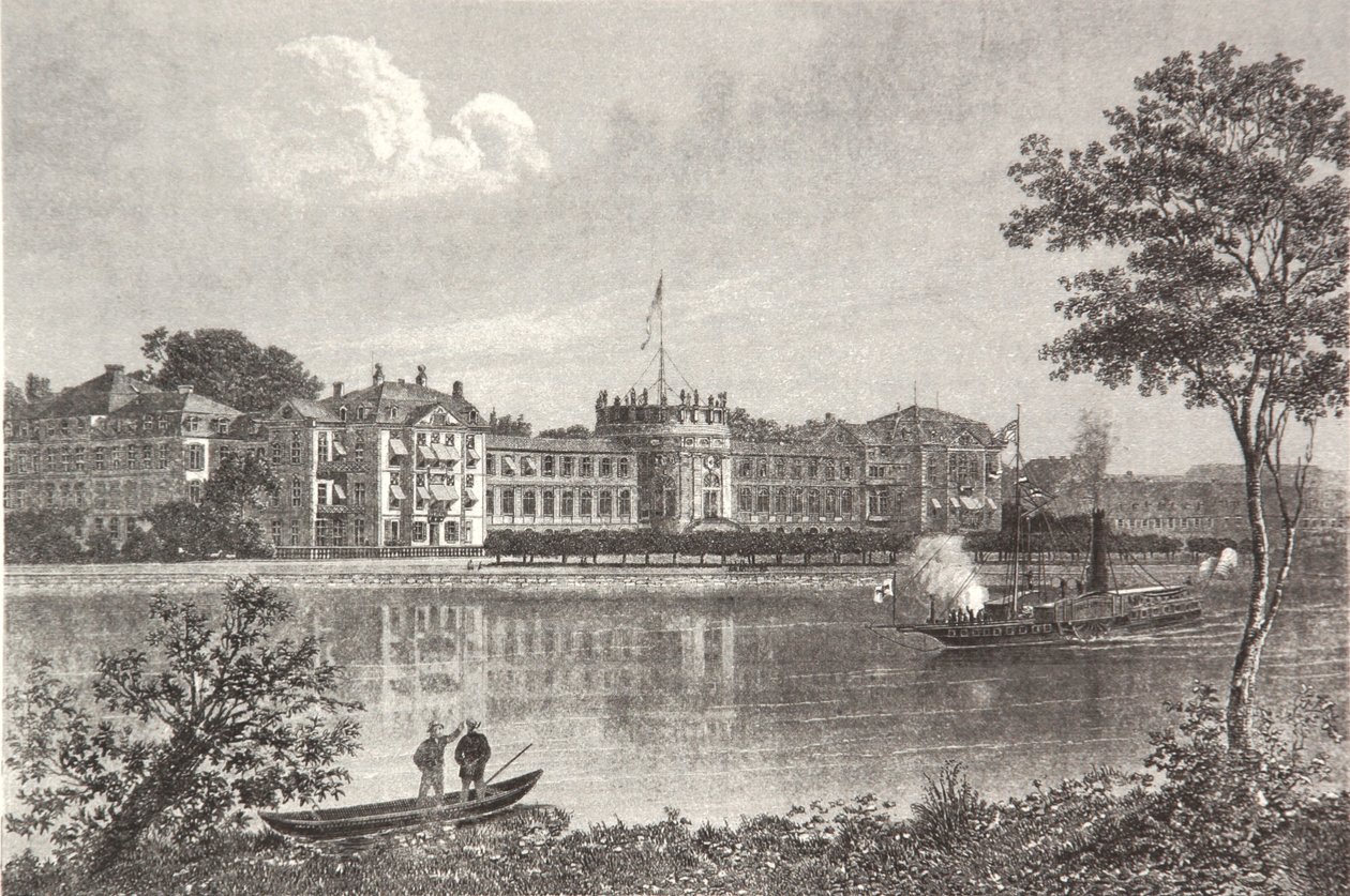 Biebrich Palace by Pierre Joseph Redouté