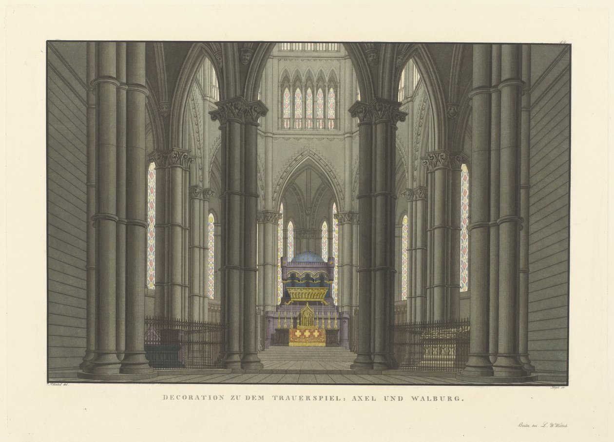 Set Design for the Tragedy 