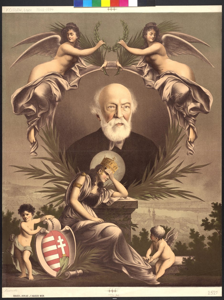 Lajos von Kossuth by Friedrich Kaiser