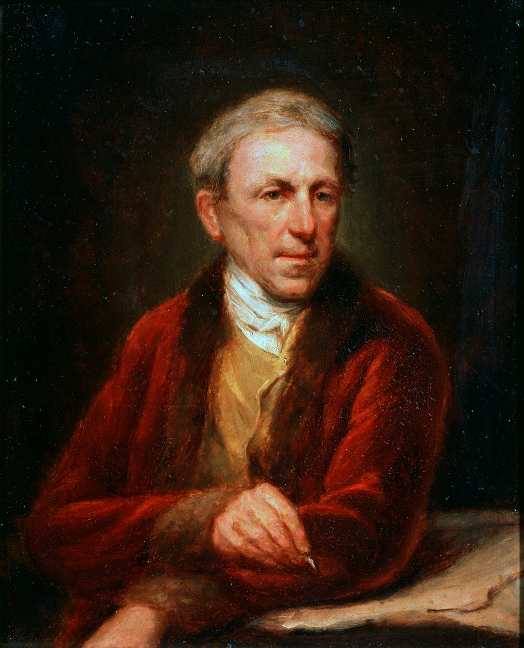 Self-portrait, 1840 by Friedrich Kuhnel