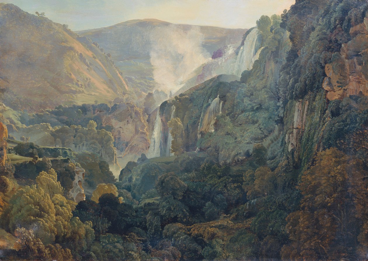 The Waterfall at Terni, c.1834 by Friedrich Nerly