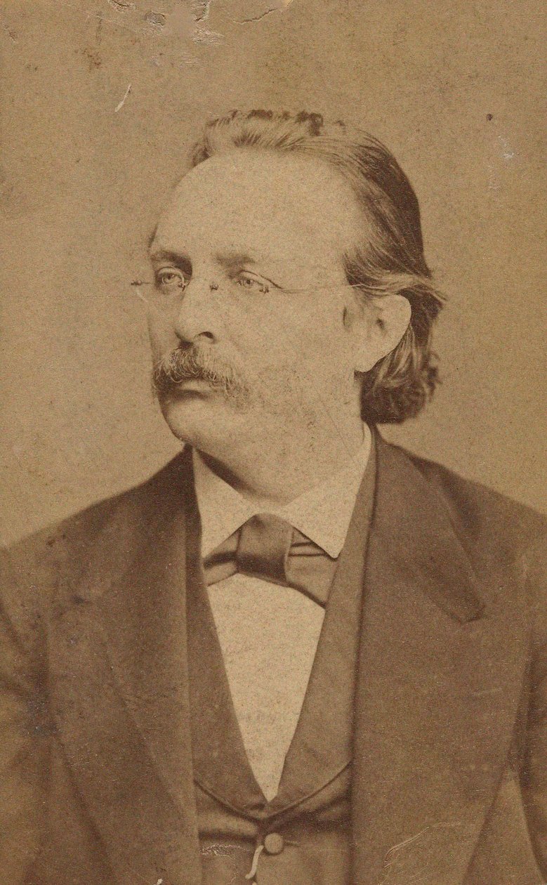 Portrait of the Organist and Composer Edmund Kretschmer by Fritz Luckhardt