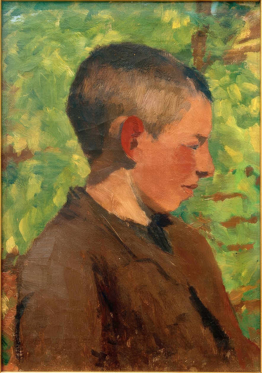 Farm Boy by Fritz Mackensen