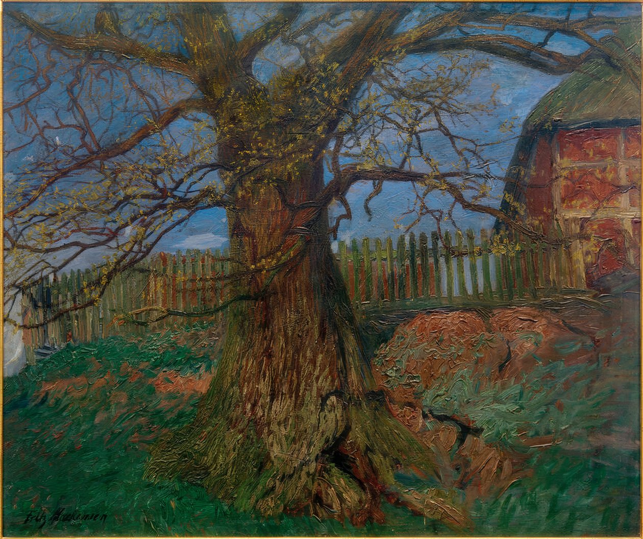 The Oak by Fritz Mackensen