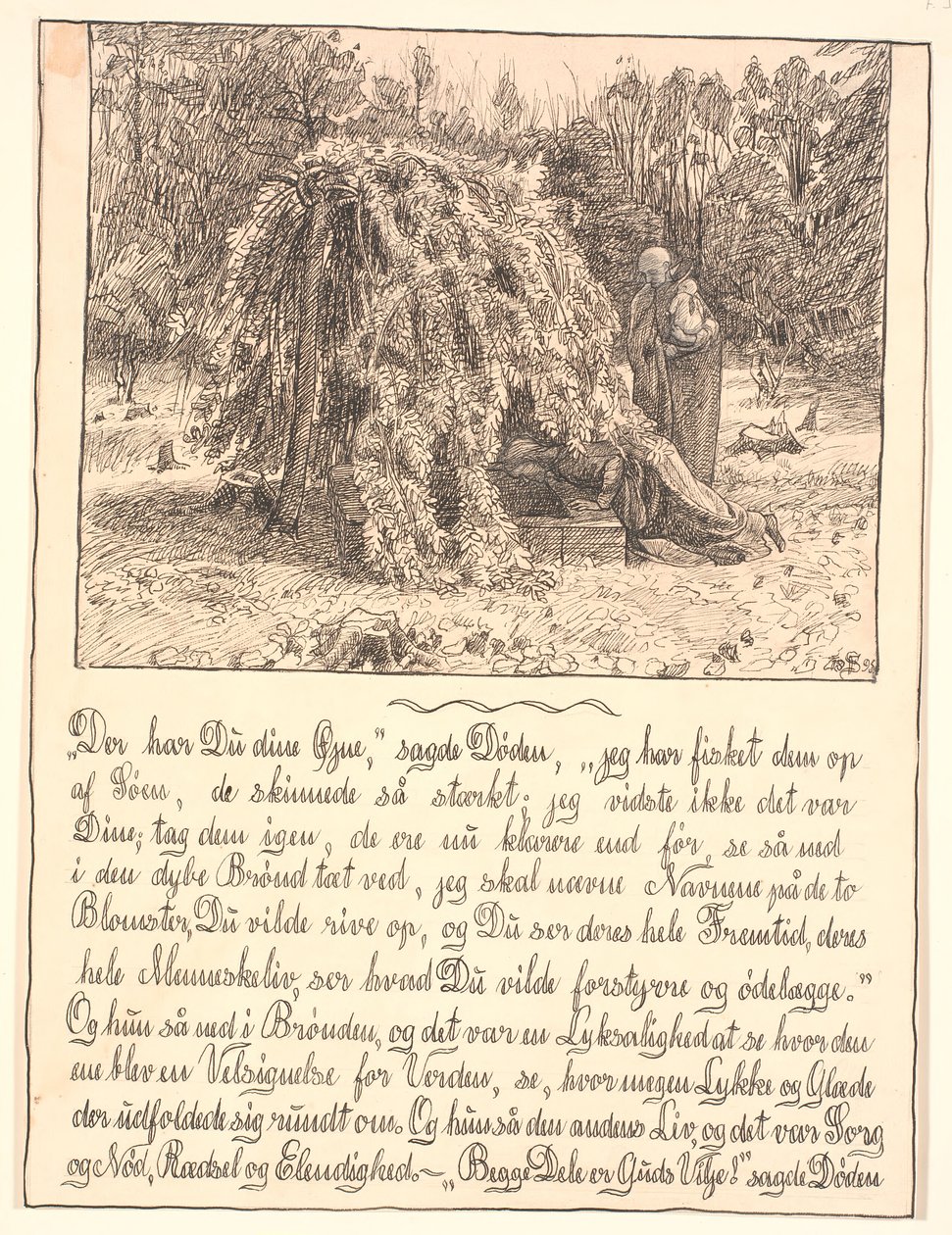 There You Have Your Eyes, Said Death... by Fritz Syberg