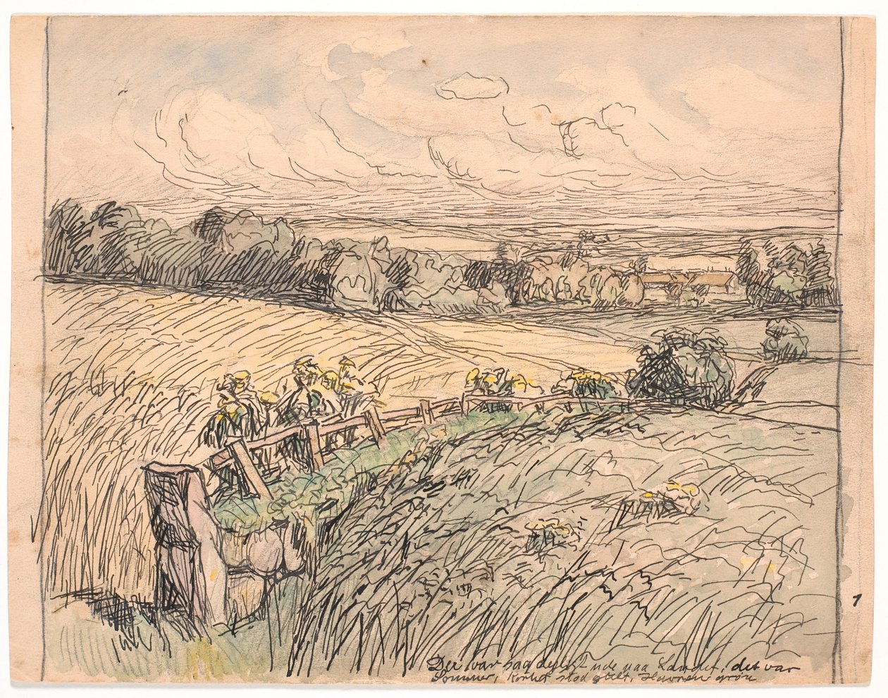 It Was So Lovely Out in the Country... by Fritz Syberg