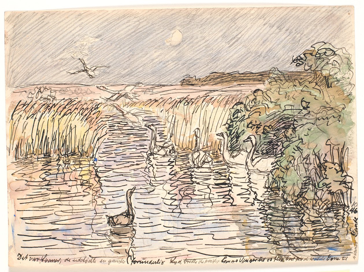 They Were Swans... by Fritz Syberg