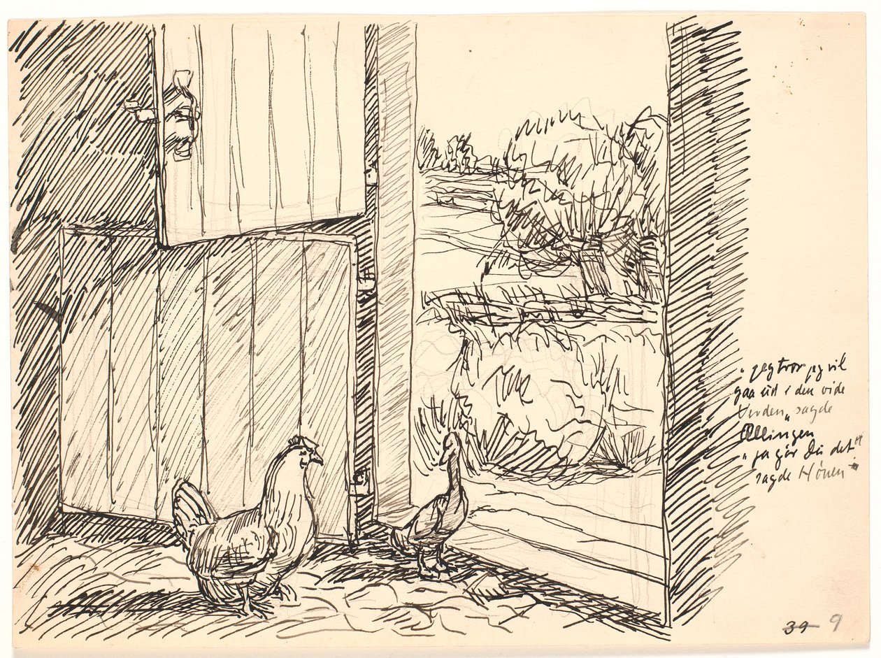 I Think I Will Go Out into the Wide World... by Fritz Syberg