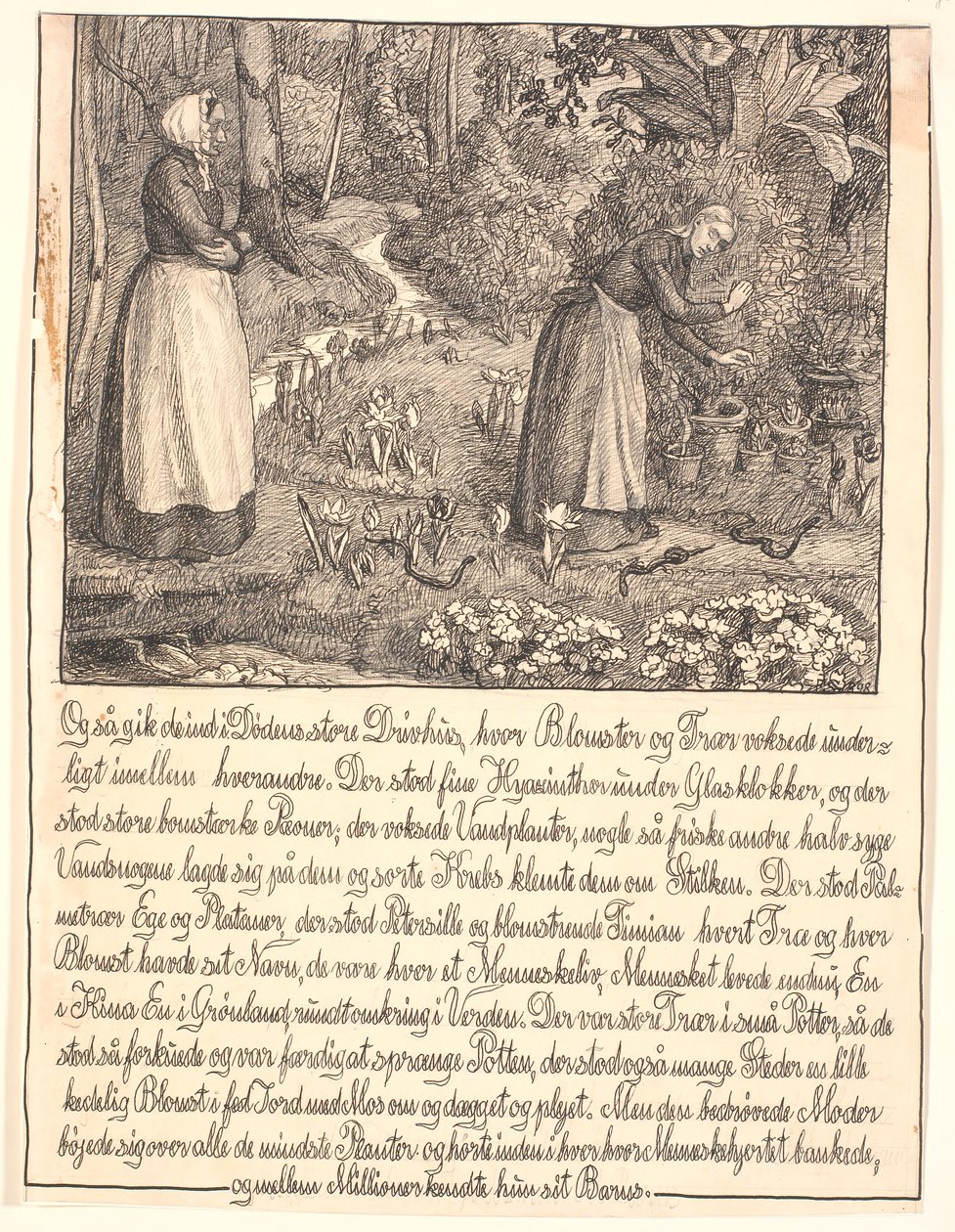 And Then They Entered the Great Greenhouse of Death... by Fritz Syberg