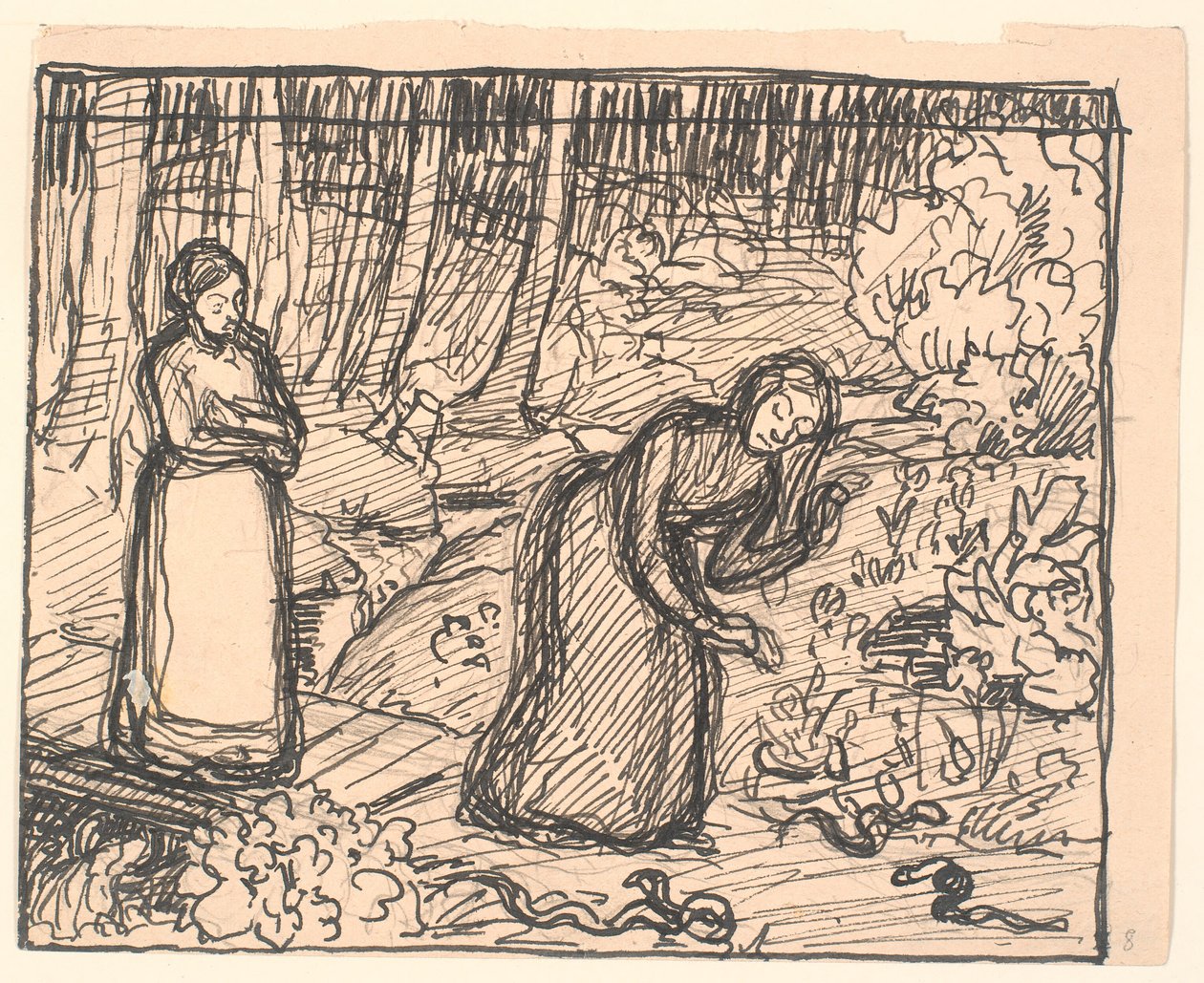 And Then They Entered the Great Greenhouse of Death... by Fritz Syberg