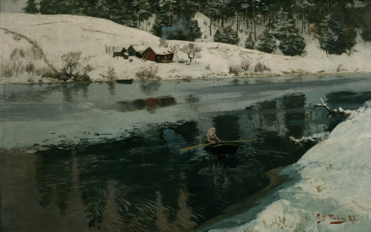 From Simoa by Fritz Thaulow