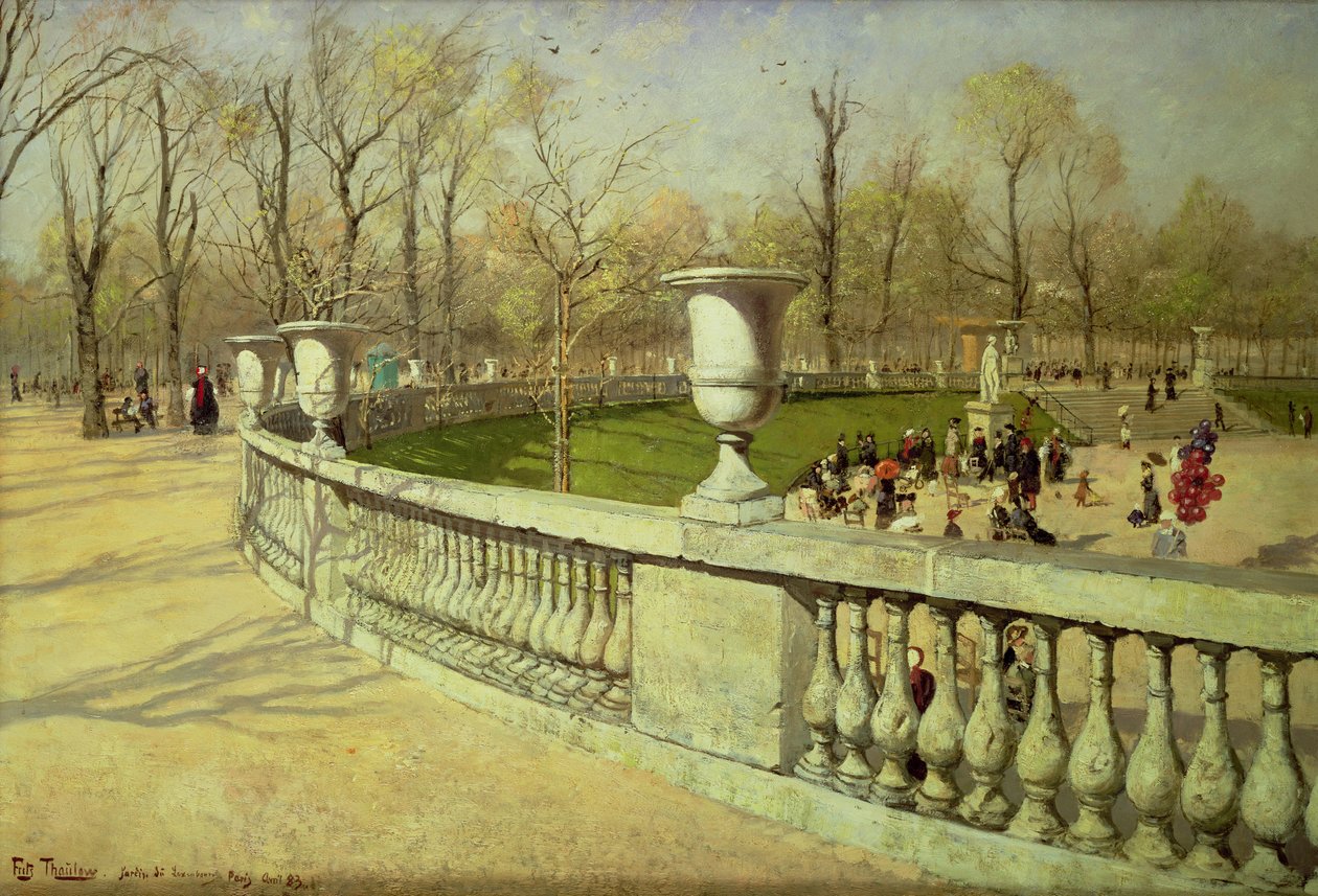 Jardin du Luxembourg by Frits Thaulow