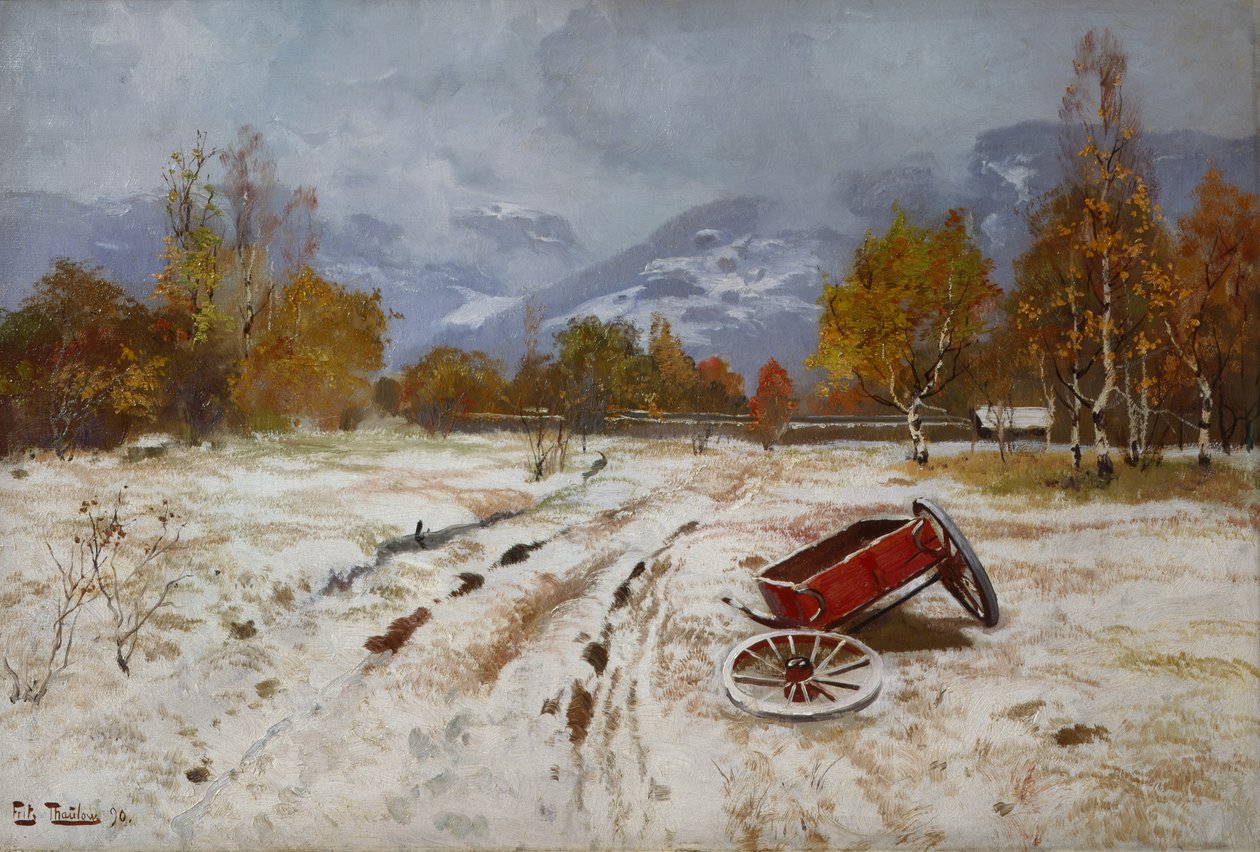 Peat Marsh, Stord by Fritz Thaulow