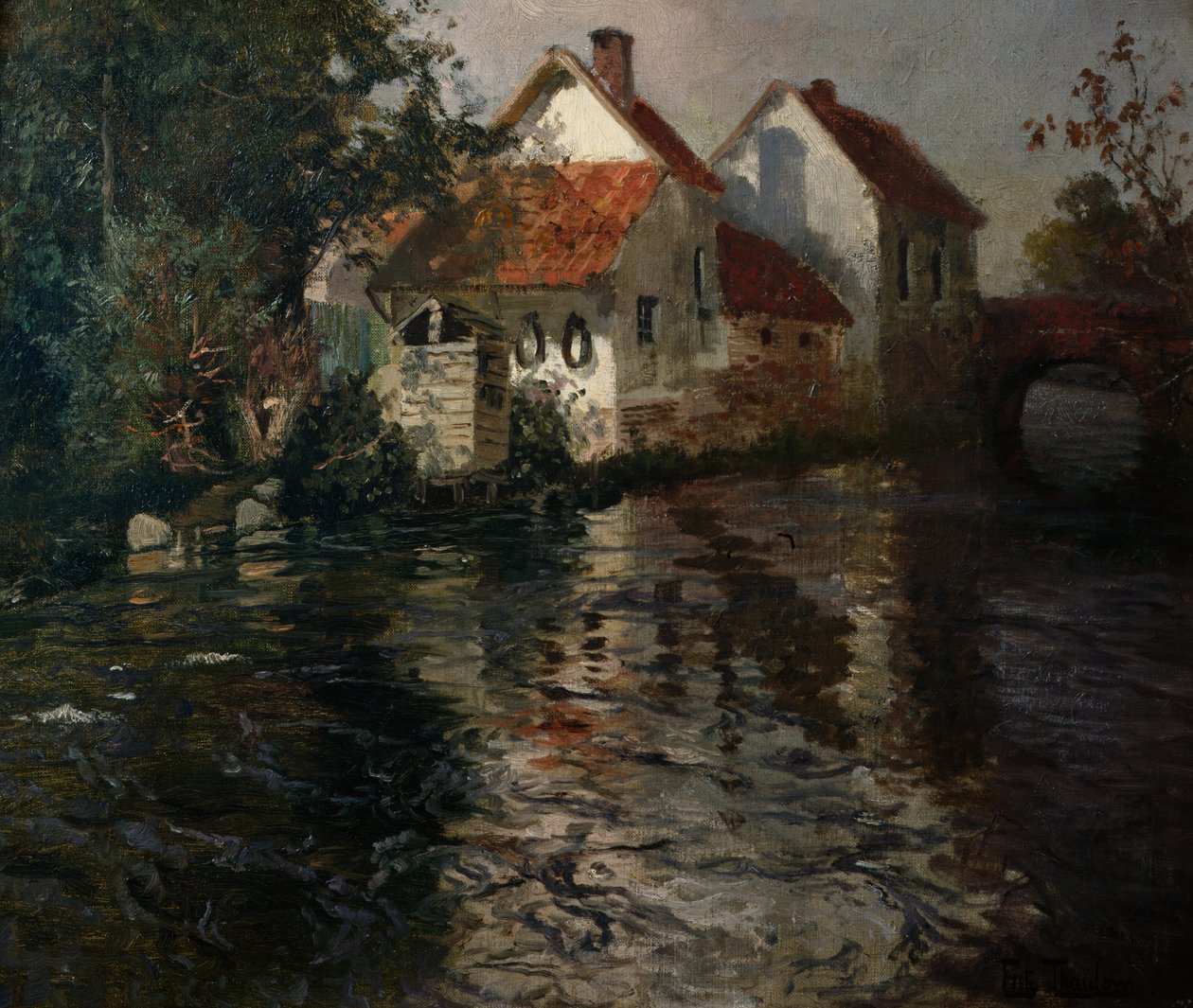 Untitled, ca 1898 by Fritz Thaulow