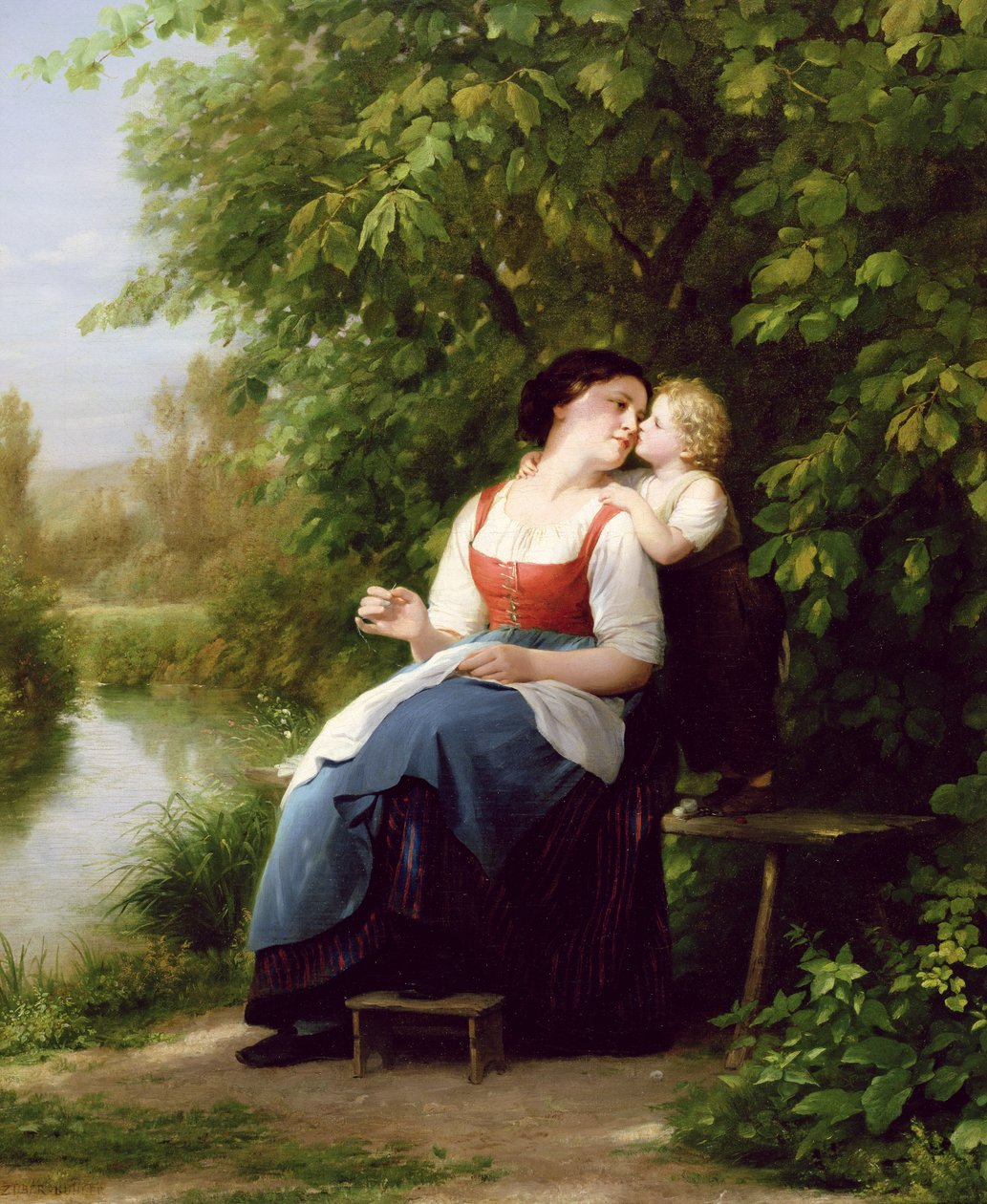 Unknown Image by Fritz Zuber-Buhler