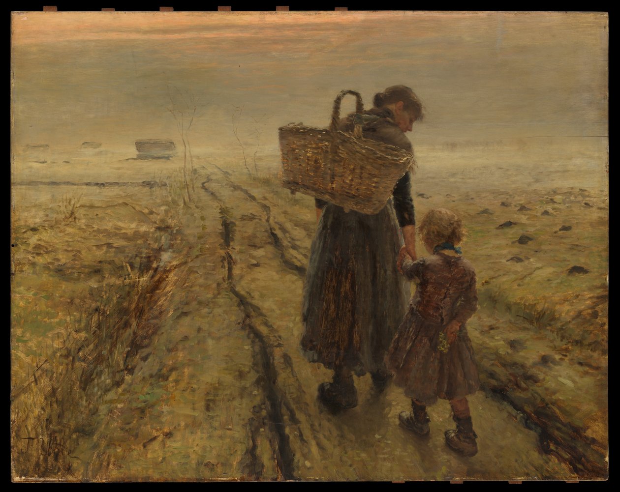 Going Home by Fritz von Uhde