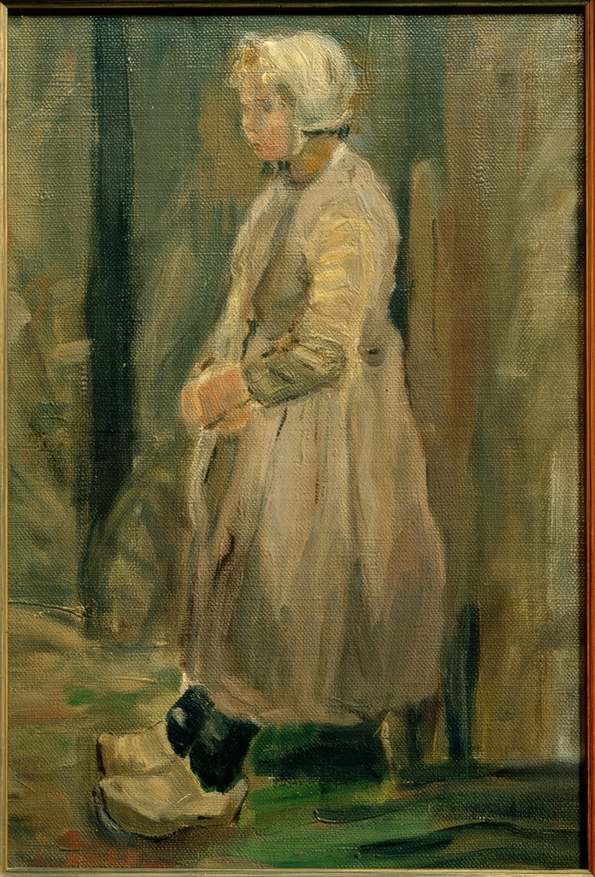 Dutch Fisher Child (Zandvoort) by Fritz von Uhde