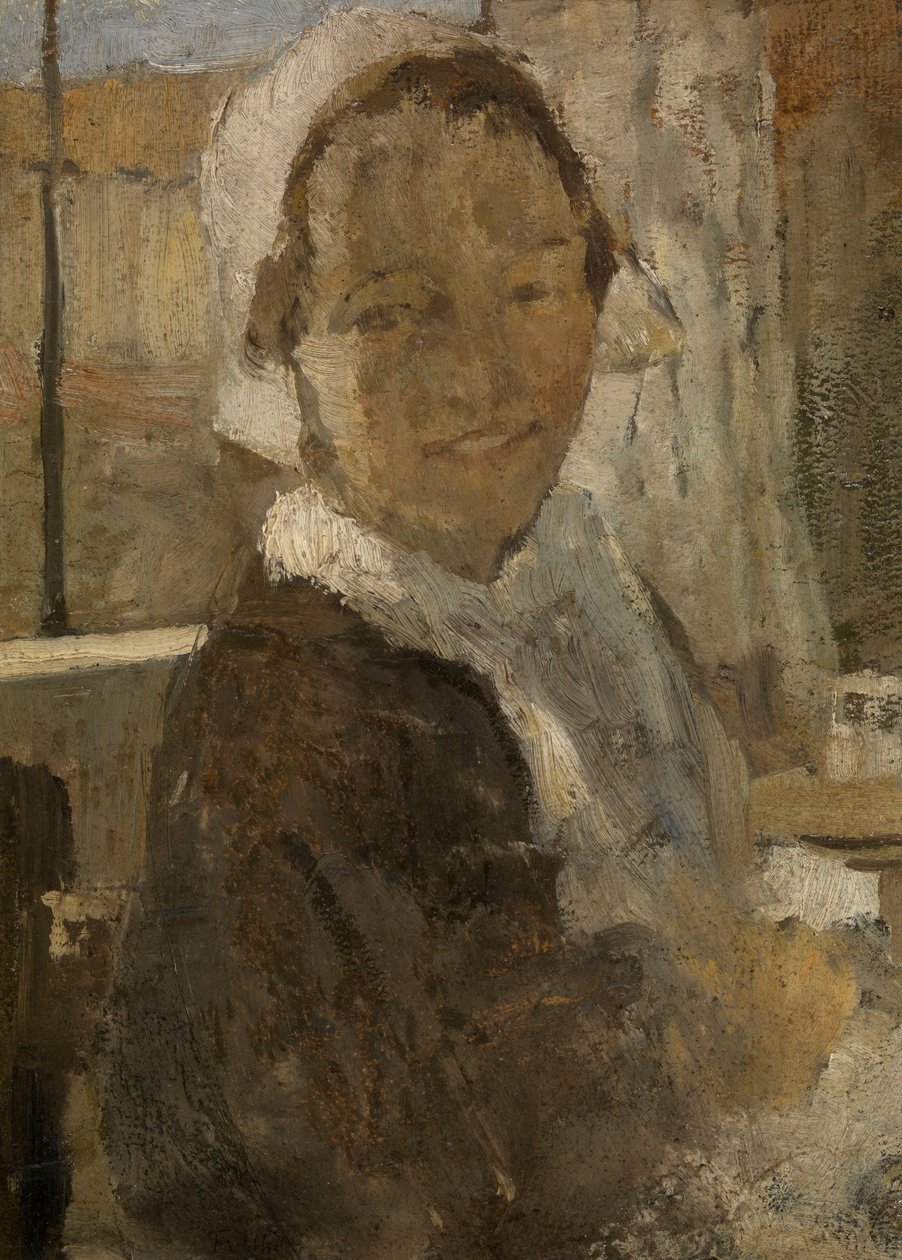 Young Girl by Fritz von Uhde