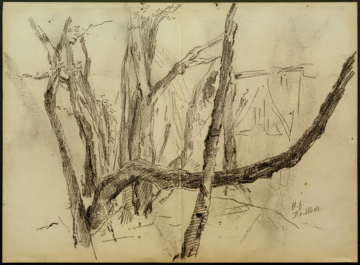 Branches by Fritz von Uhde