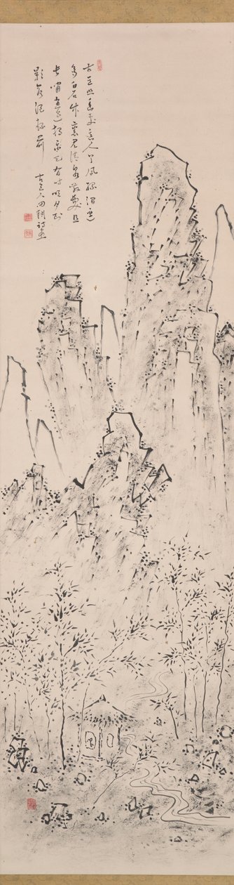 Landscape by Fukuda Kodojin