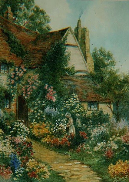 The Cottage Garden by G.K. Mason