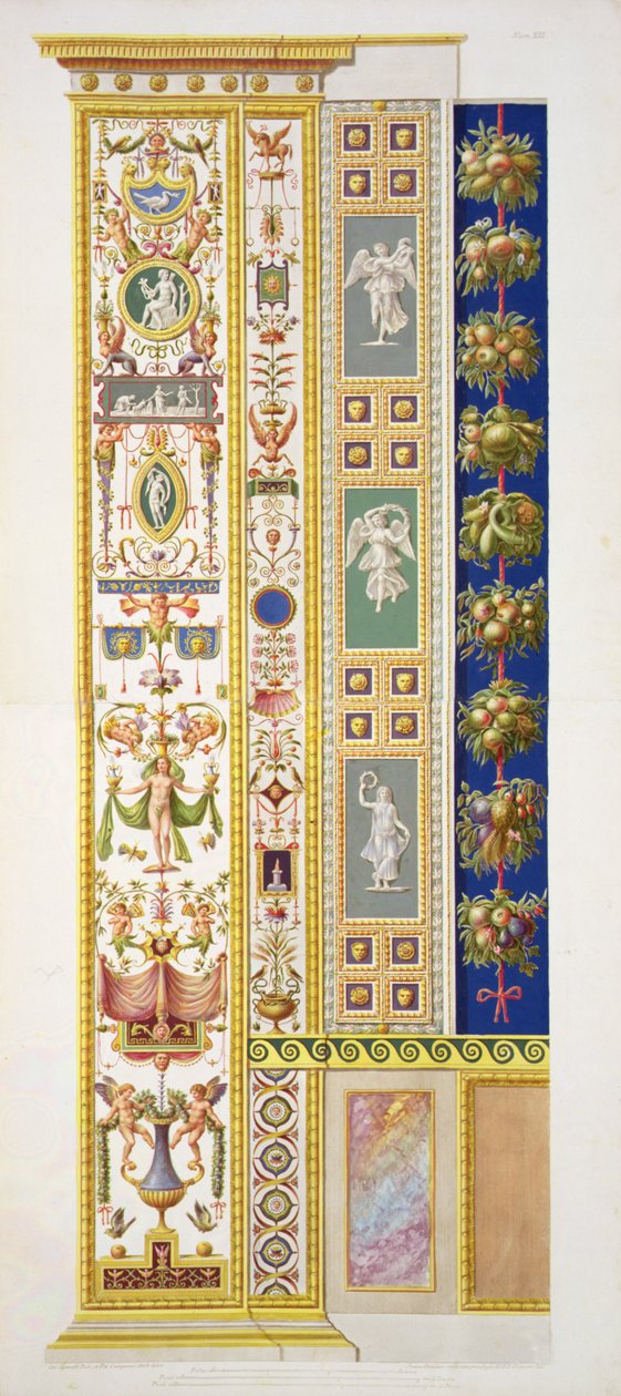 Panel from the Raphael Loggia at the Vatican, from 