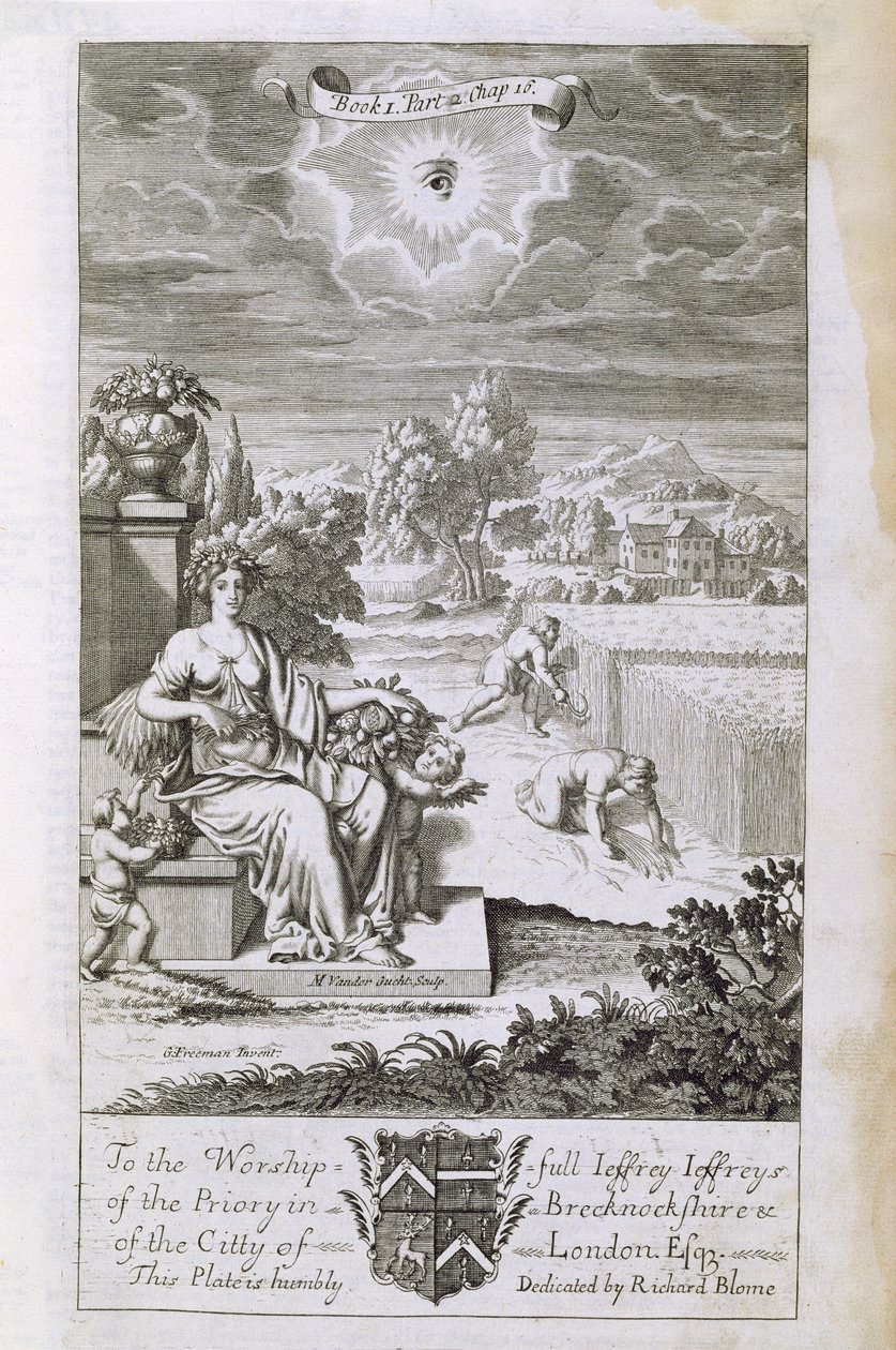 The Eye of God Watches the Harvest, Illustration from Book 1 Part 2 Chapter 16 of 