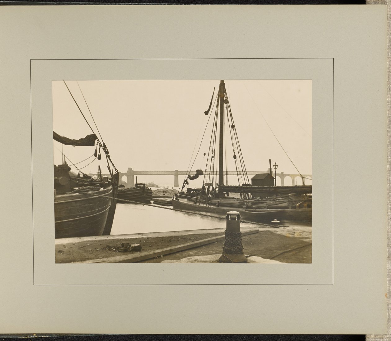 Runcorn - Old Quay Docks by G. Herbert and Horace C. Bayley