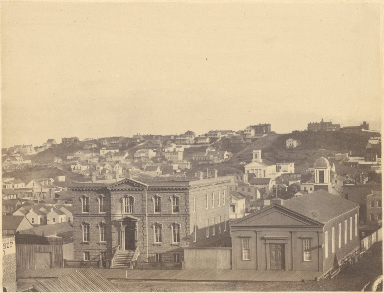 View from Kearny Street - in the Foreground the Orphans