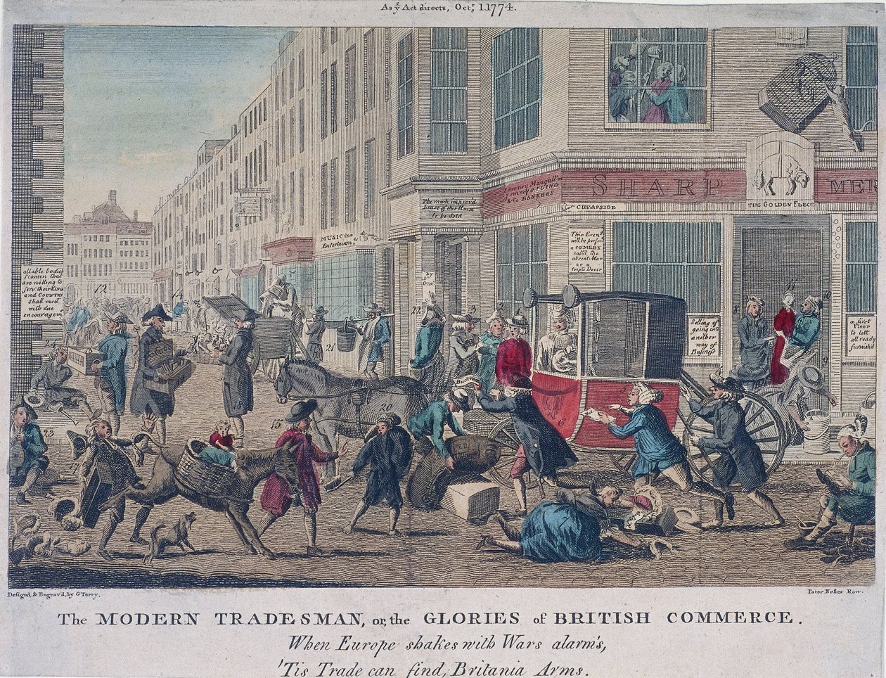 The Modern Tradesman, or the Glories of British Commerce by G Terry