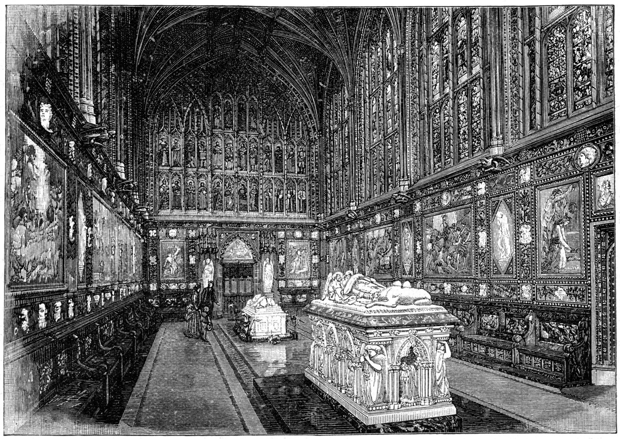The Albert Memorial Chapel, Windsor by G. W. Wilson and Company