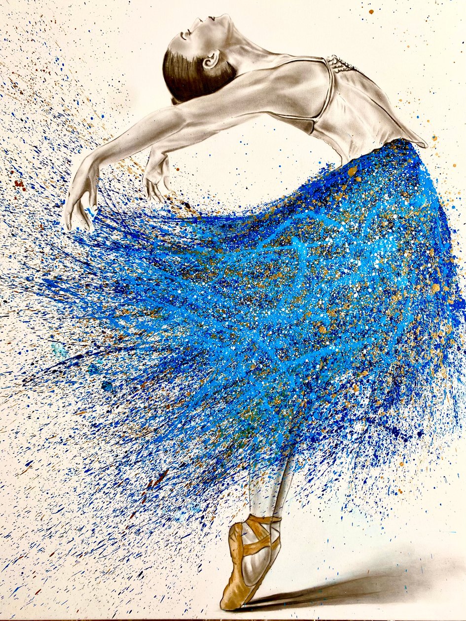 Blue Ballerina by Gabor