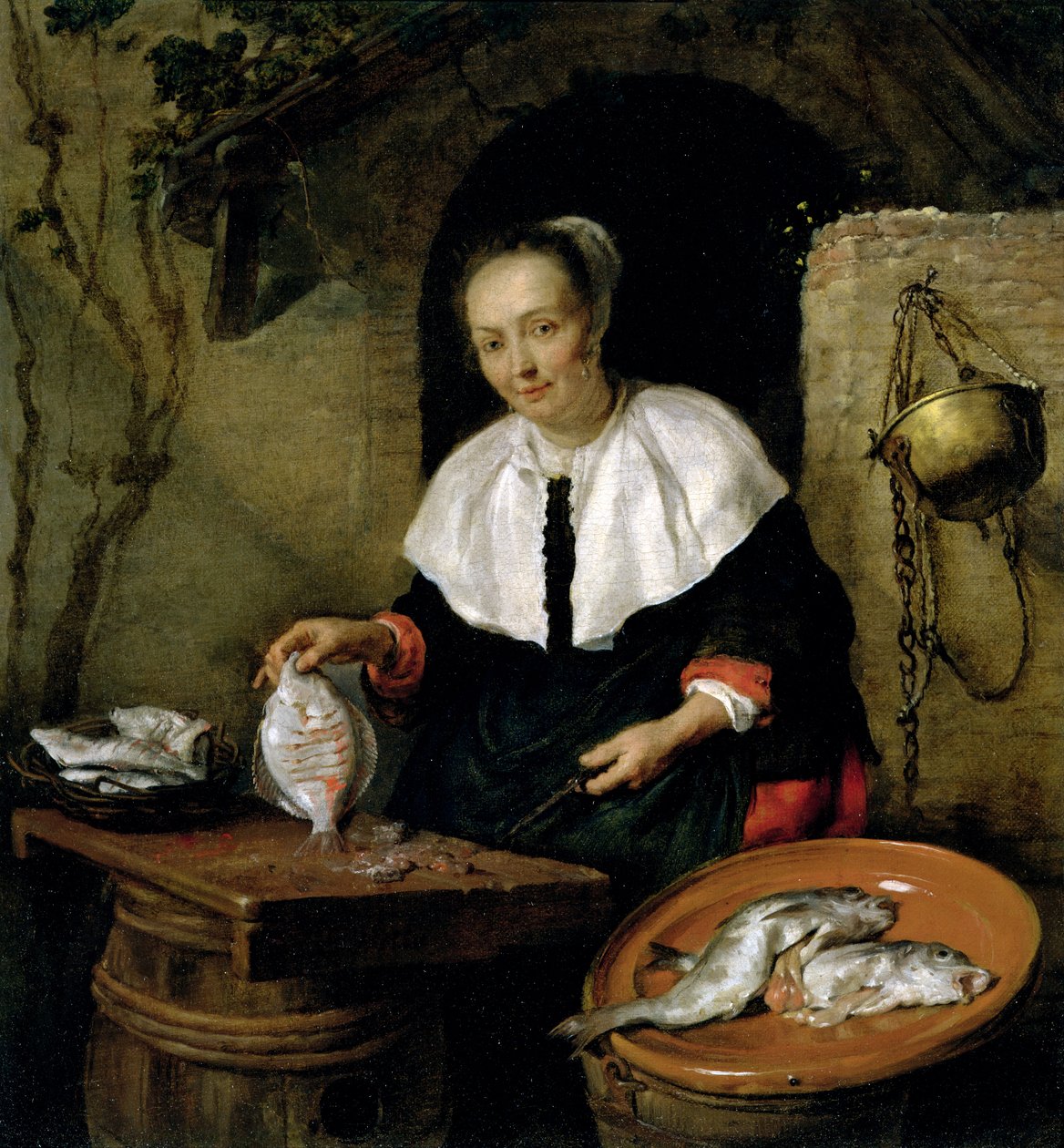 The Fishwife by Gabriel Metsu